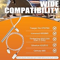 Vista 3 de Kit de encendido de varilla caliente de repuesto para parrillas de pellets Trae-ger KIT0255 D2, reemplazo Pro 575/780, Ironwood 650/885
