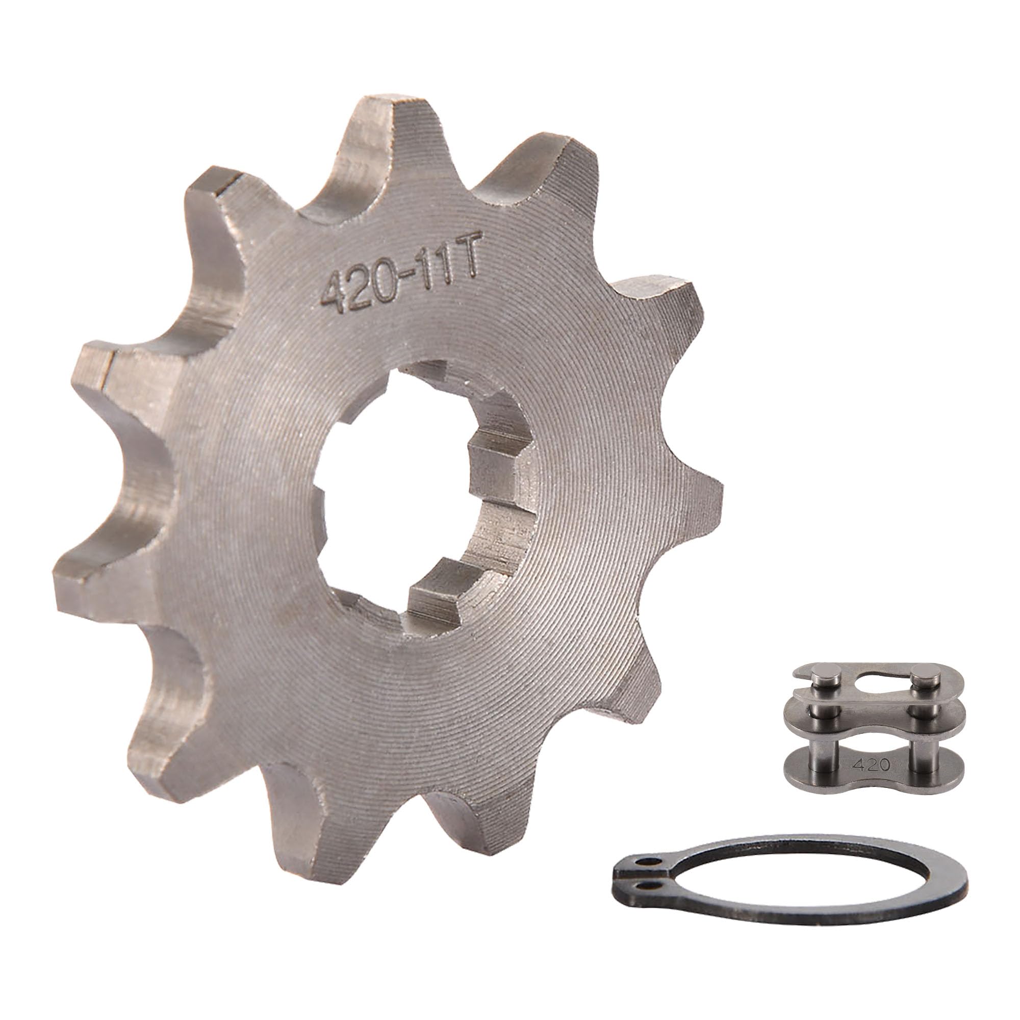 Pignon Avant 15T 20mm Pour Moto 50-125cc - Chaîne 420 - Acier Inoxydable - Remplacement Dirt Bike