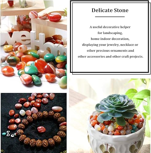 Miniatura 7 de Piedras Hilitchi cuarzo con piedras de cristal triturado, piedras naturales de curación para el hogar, decoración de interiores, piedras de curación