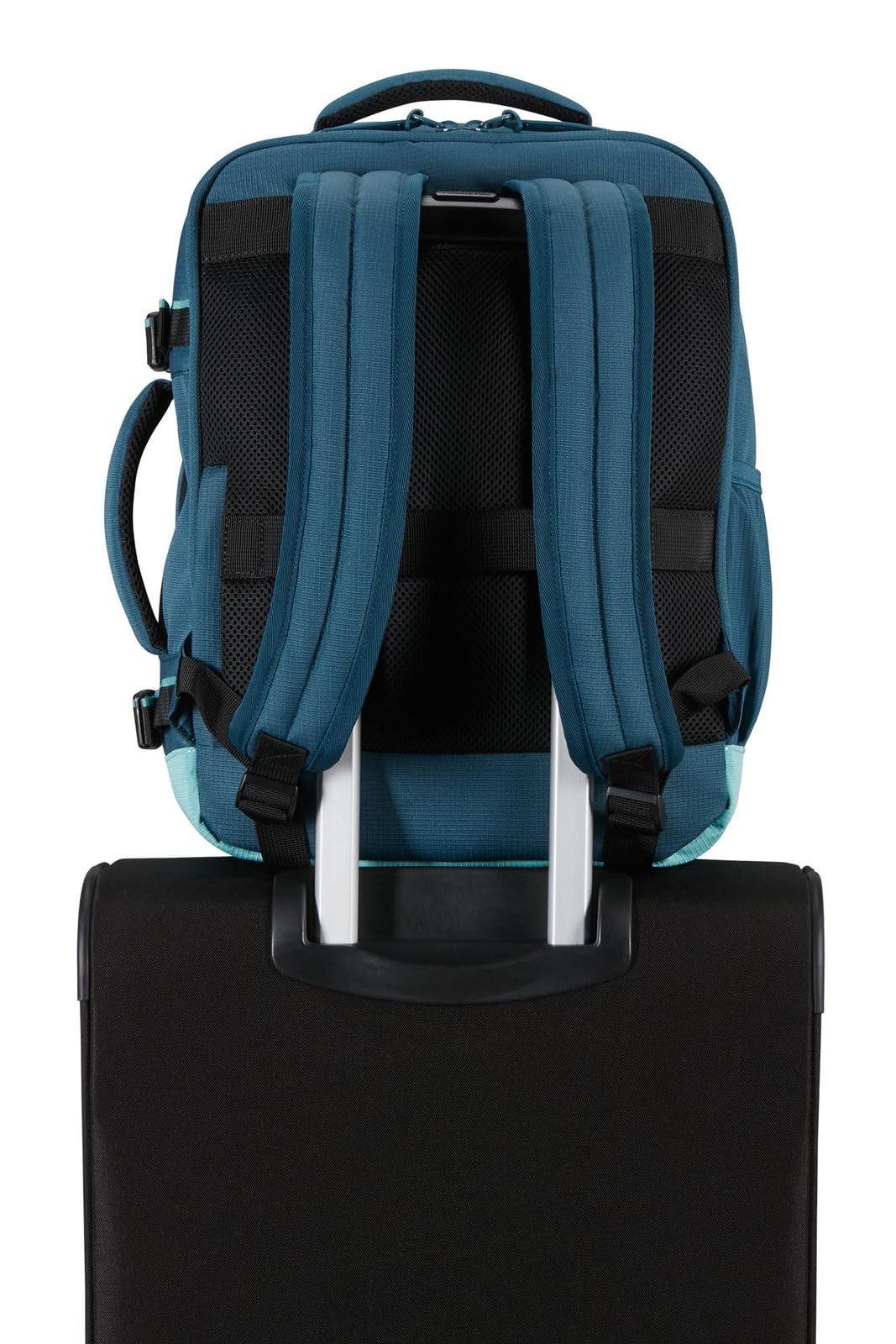 American Tourister zaino per il tempo libero con scomparto per laptop Take2Cabin Sport Backpack MS 26,5L Harbor Blue/Turquoise petrolio