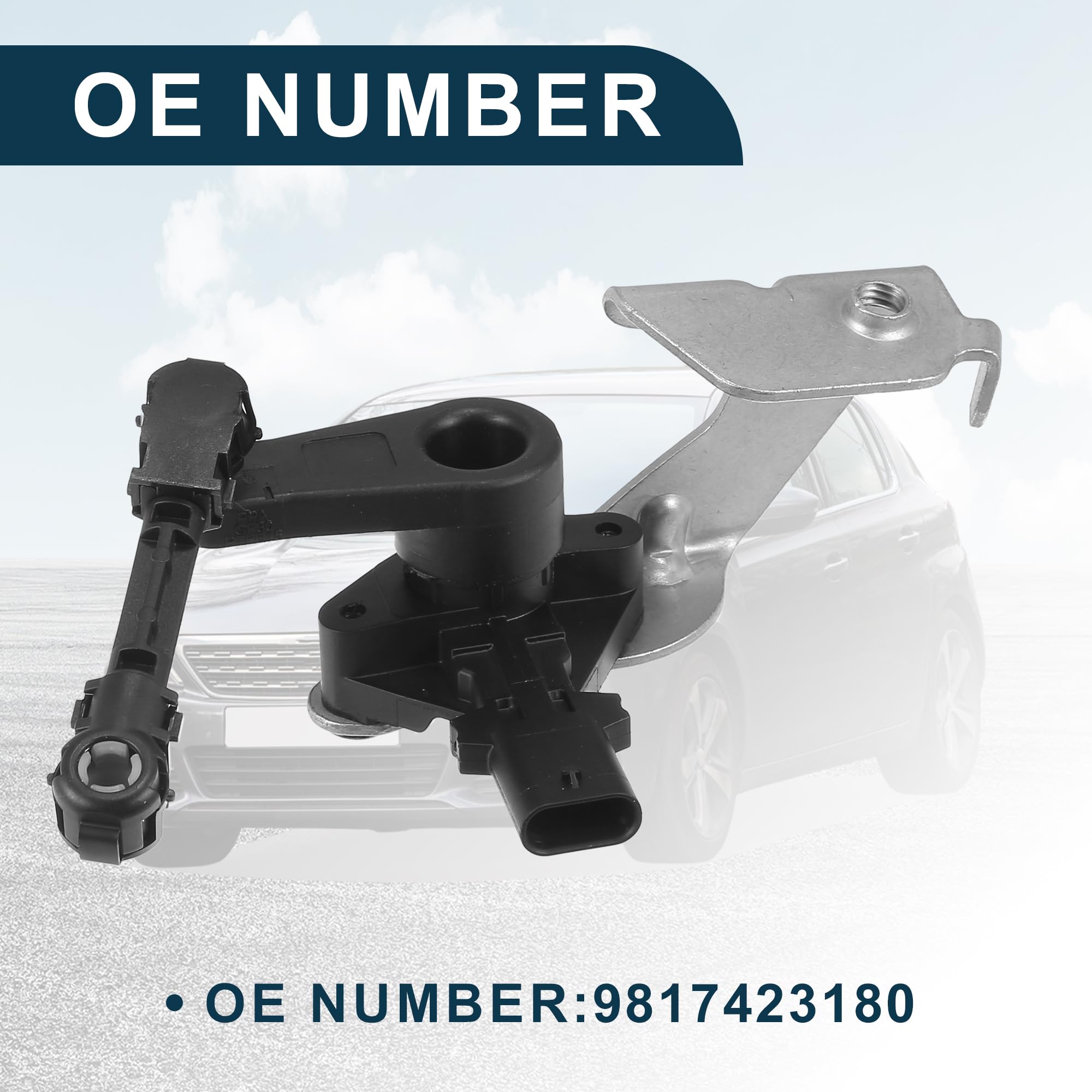 Sensor De Altura Suspensión Neumática Para Peugeot 308 13-20 1Pc