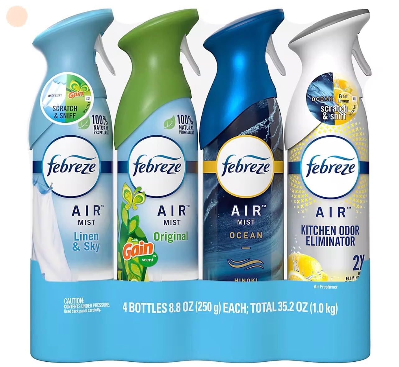 Febreze air kitchen odor eliminator fresh lemon 8 8 oz