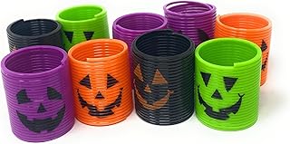 Funiverse Bulk 96 Pack of Halloween Jack O Lantern Pumpkin Magic Springs