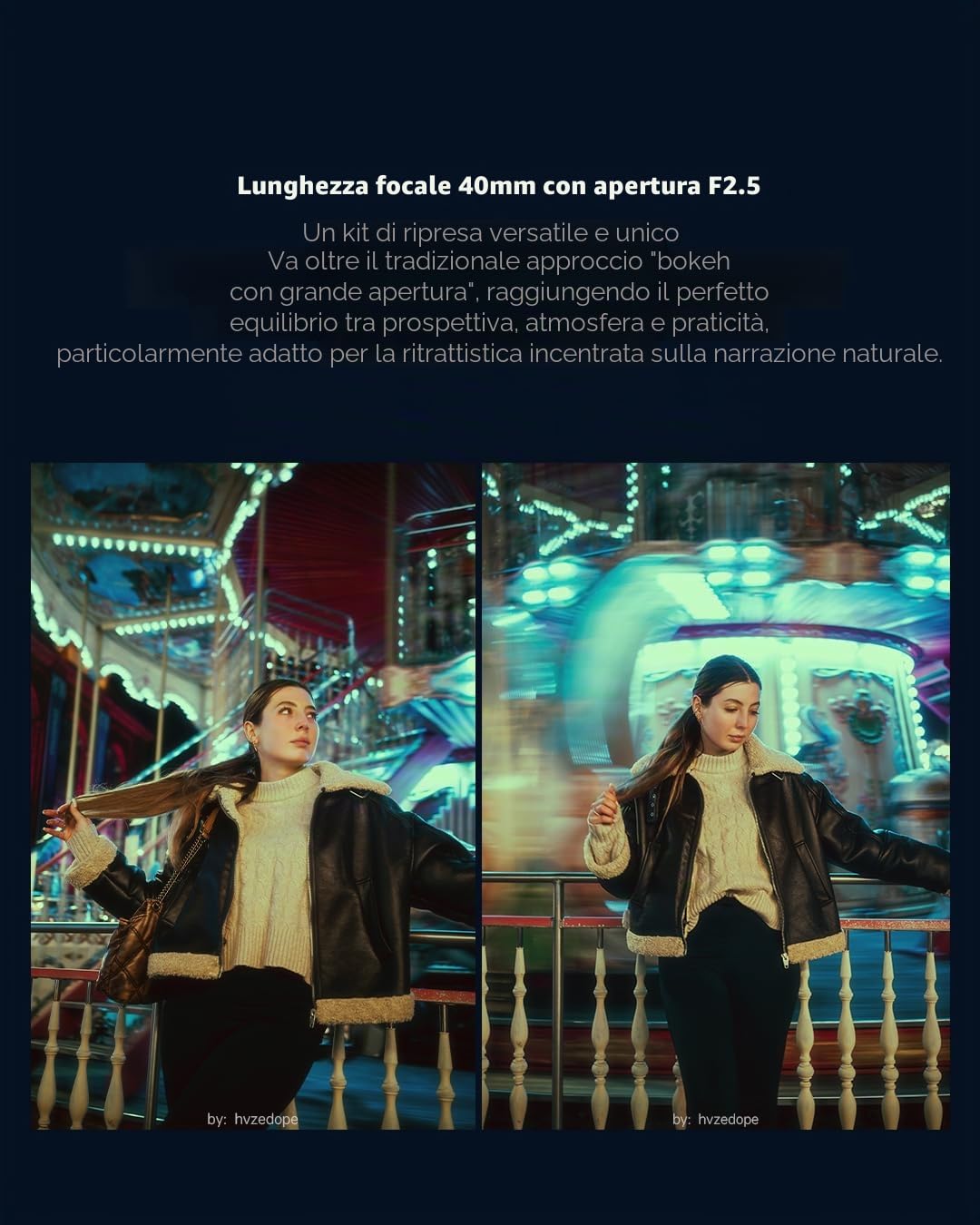7artisans AF 40 mm F2.5 - Obiettivo della fotocamera Full Format con autofocus e ampia apertura, compatibile con fotocamere senza specchio Sony E-Mount (E-Mount)