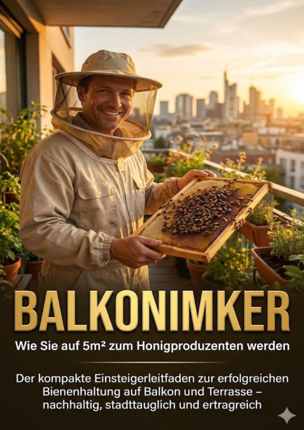 Balkonimker: Wie Sie auf 5m² zum Honigproduzenten werden: Der kompakte Einsteigerleitfaden zur erfolgreichen Bienenhaltung auf Balkon und Terrasse – nachhaltig, stadttauglich und ertragreich