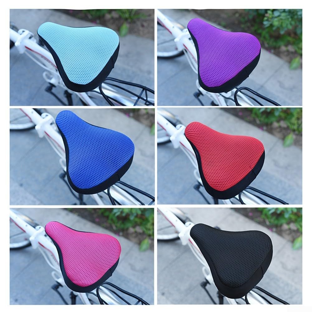 Coprisella per bicicletta spesso e traspirante, per un'esperienza di comfort durante ogni corsa (blu scuro)