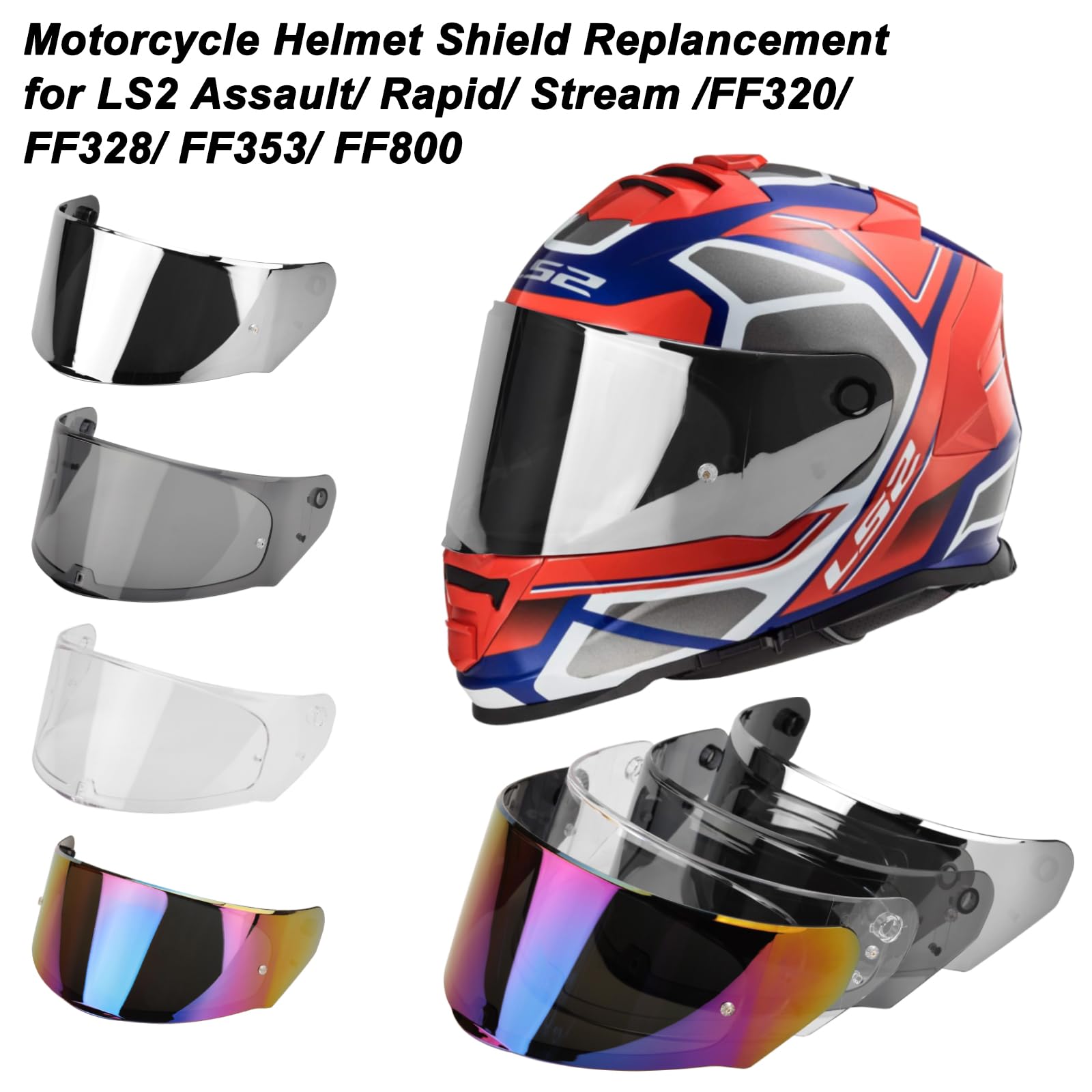 LKV Helmet Visor for Assault/Rapid/Stream