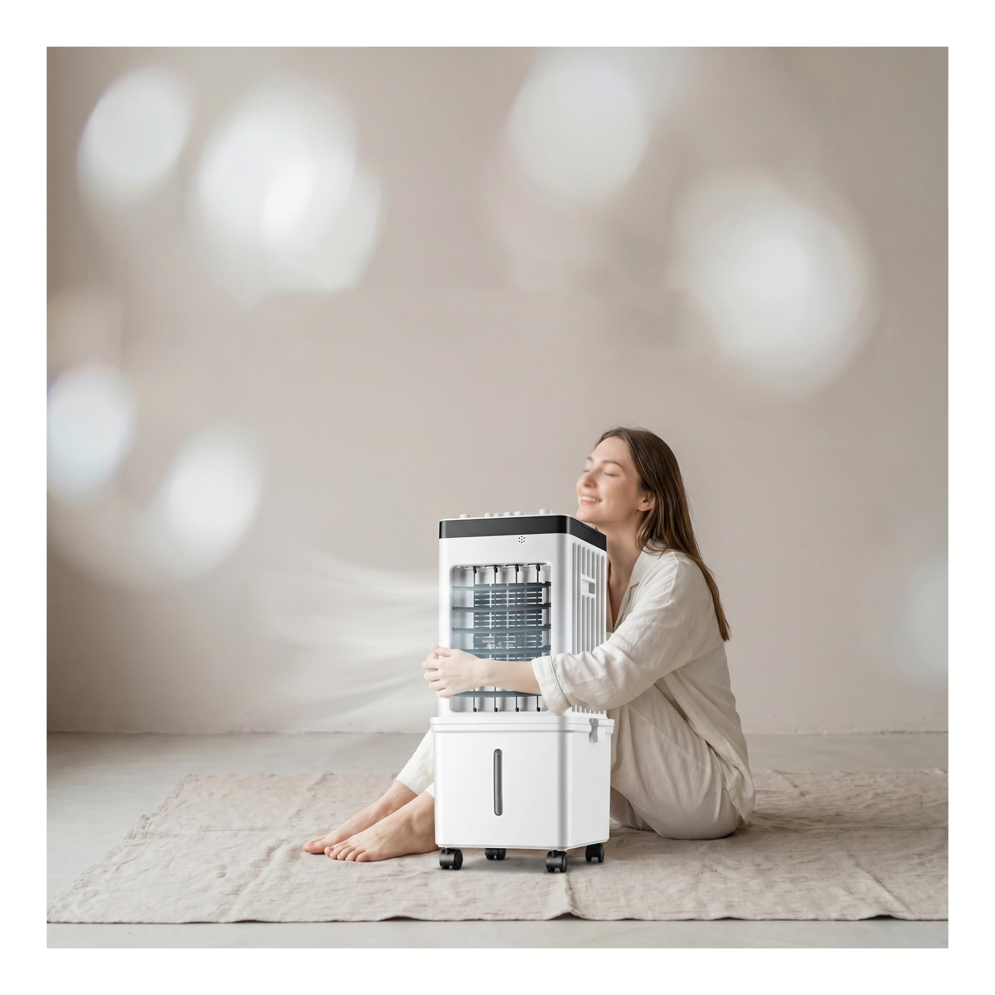 QWEASDF Portable Evaporative Air Cooler, air conditioners