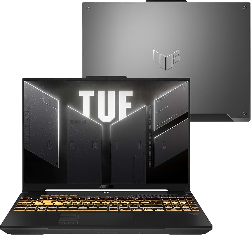 ASUS TUF Gaming F16 Intel Core 5, RTX 4050, 8 GB, 512 GB SSD, KeepOS,16.0'' FHD, Mecha Gray - FX607VU-RL054