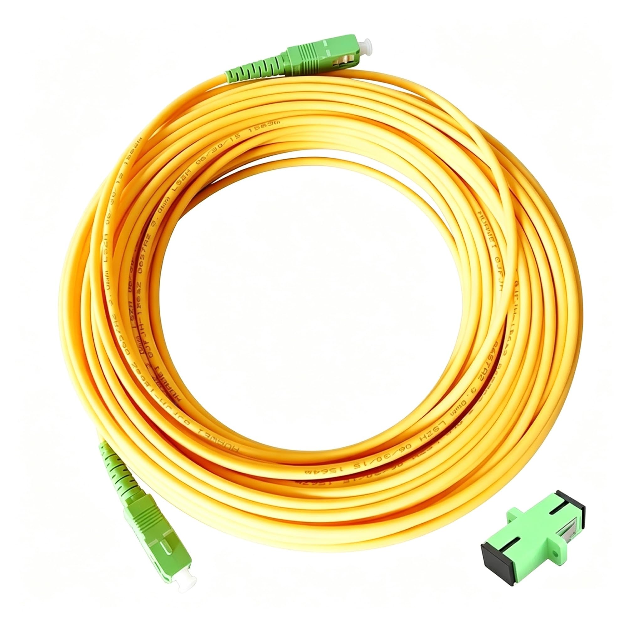 Cavo patch simplex SC/APC in fibra monomodale