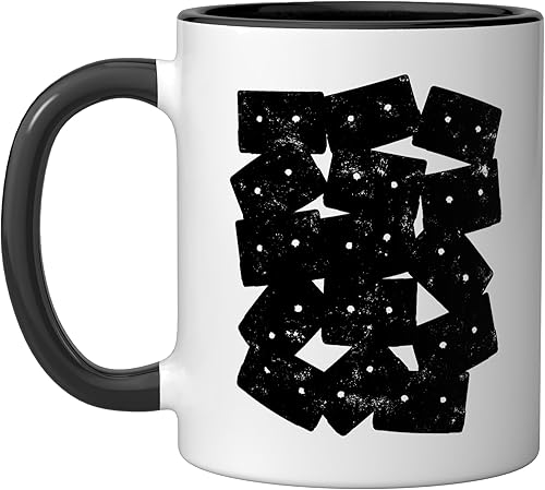 Miniatura 5 de Retro Cassette 90s 80s Theme Party Outfit Costume Ceramic Mug, Blue/White