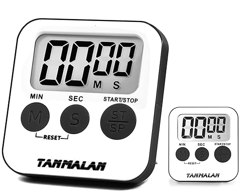 Easy to use Kitchen Timer for Cooking Loud Alarm, Large