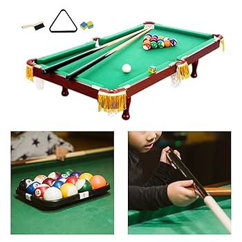 ビリヤード台+キュー+キュー台+ボール2セット+メカニカルブリッジ imgrc0078252741.jpg