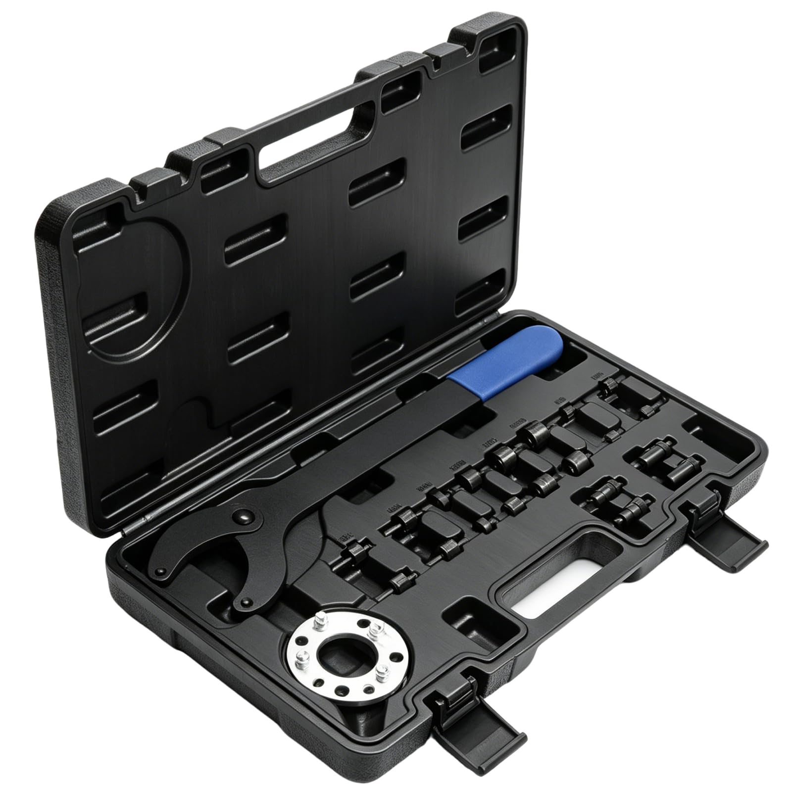 Llave de Bloqueo para Árbol de Levas, Retenedor de Poleas T10172A T10554 Herramienta Fijación Poleas, Herramienta de Fijación del Árbol de Levas, Llave de Leva Cigüeñal Compatible con VW Audi