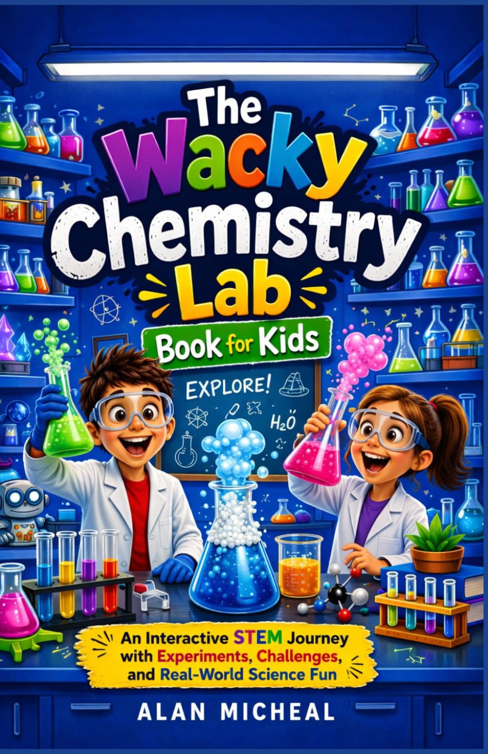 The Wacky Chemistry Lab Book for Kids: An Interactive STEM Journey with Experiments, Challenges, and Real-World Science Fun