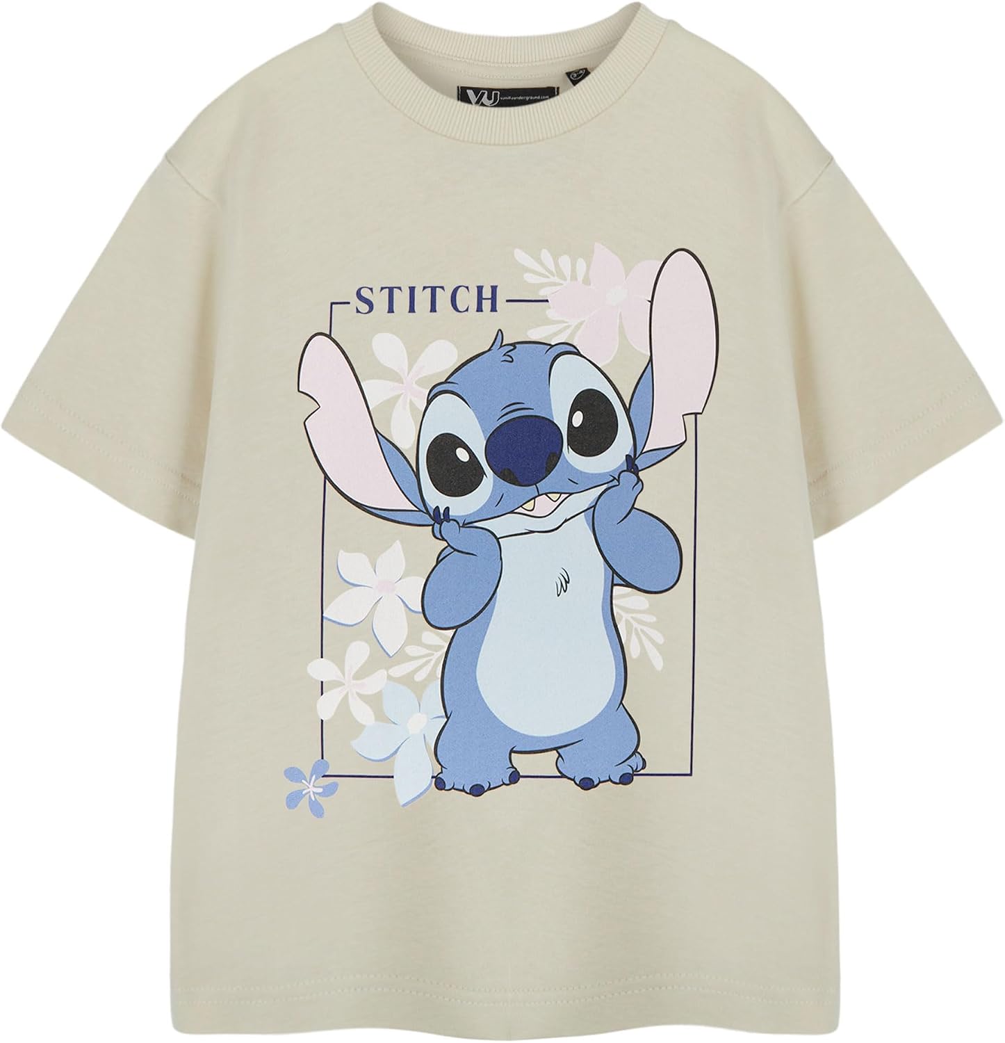 Girl's Lilo & Stitch Hanging with Ducks T-Shirt