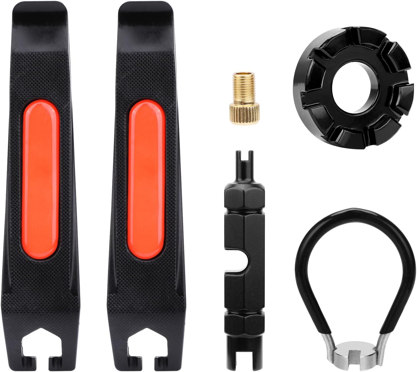 Oumers 6 Pack of Bicycle Spoke Tool, Bicycle Spoke Wrench