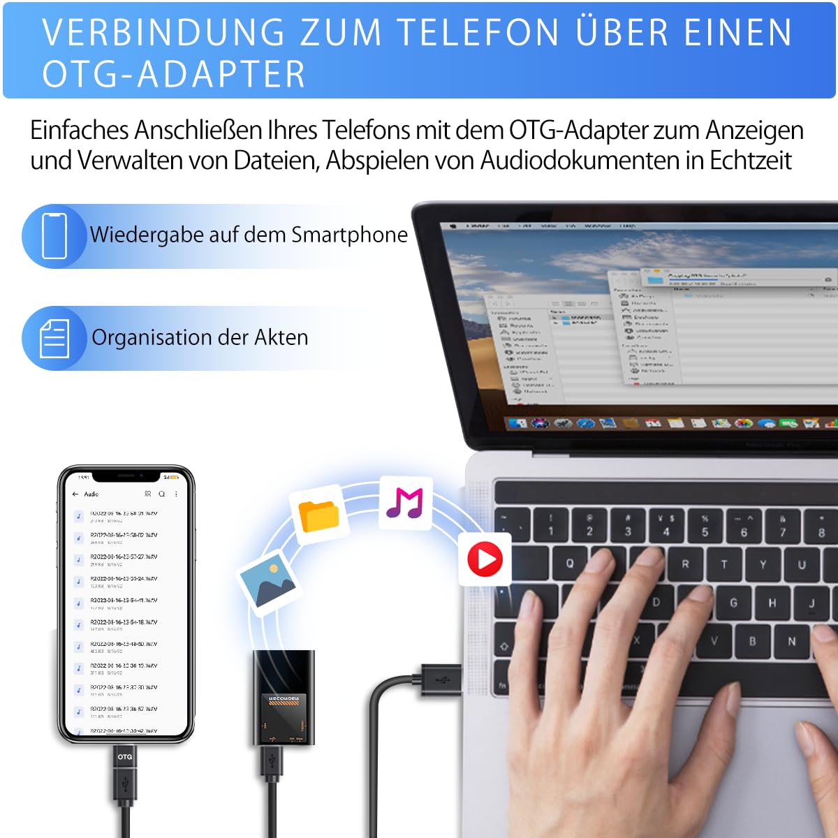 16GB Mini Diktiergerät mit eingebautem Magnet,1130h Speicher Diktiergerät Aufnahmegerät,Wiedergabe mit DSP-Rauschunterdrückung & HD-Audio Voice Recorder, One-Touch-Aufnahme, Interview, Meeting