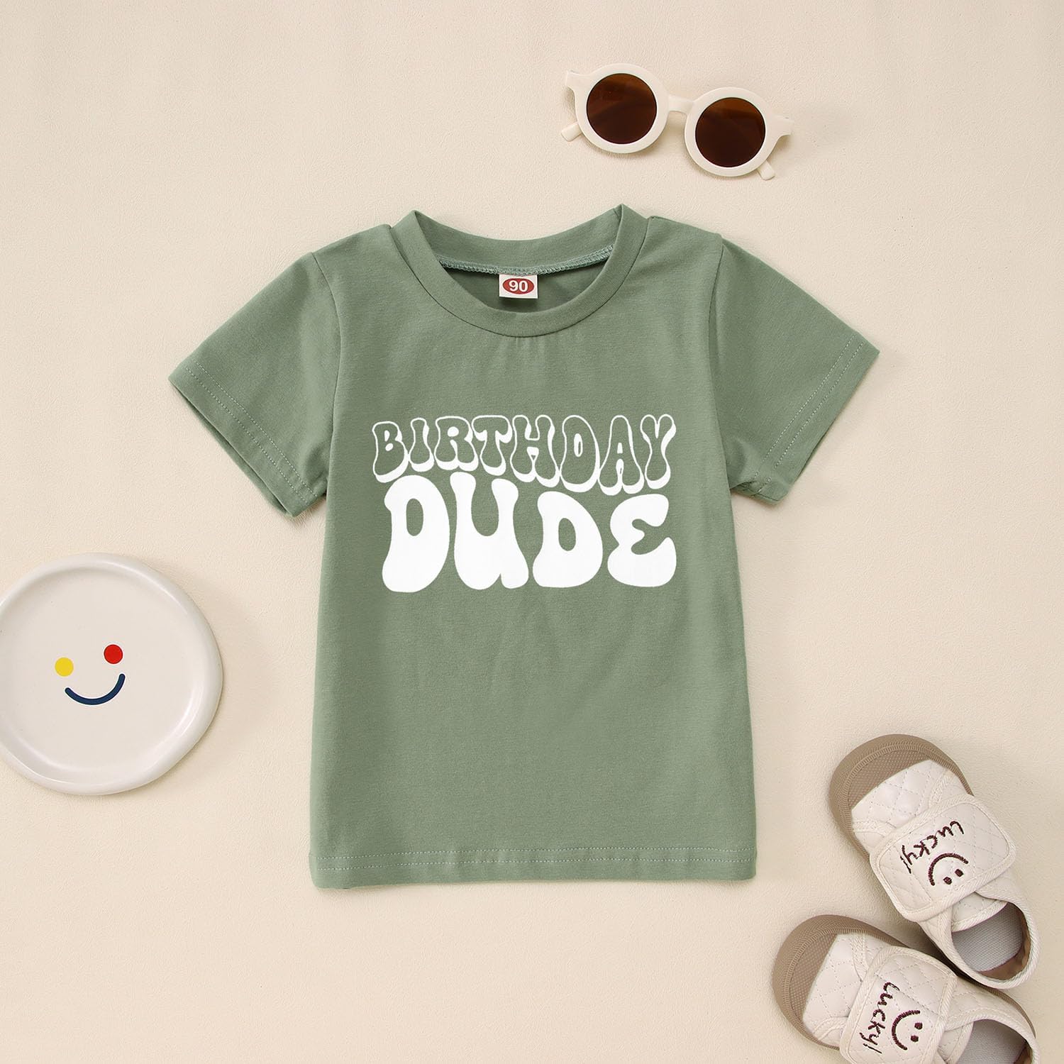 SOFEON Birthday Boy Shirt 1st 2nd 3rd 4th 5th Birthday Dude Shirts Toddler Baby Boy B-Day Party Tee Summer Short Sleeve Tops - Image 6