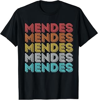 Vintage Retro Mendes T-Shirt