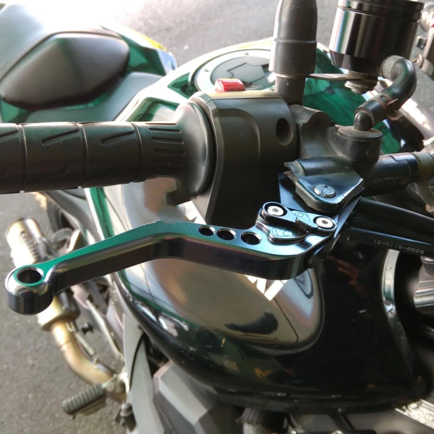Mango Palanca Freno Palancas de Embrague Freno Ajustables para Motocicleta para SH300 SH150 SH125 (SH 300, 150, 125, SH150i, SH 150i, 125i, 2012-2021, 2020)(Orange)
