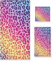 Vista 35 de Aztec Pattern5 - Juego de toallas decorativas para baño, juego de toallas de baño de microfibra absorbente, toallas de playa elegantes