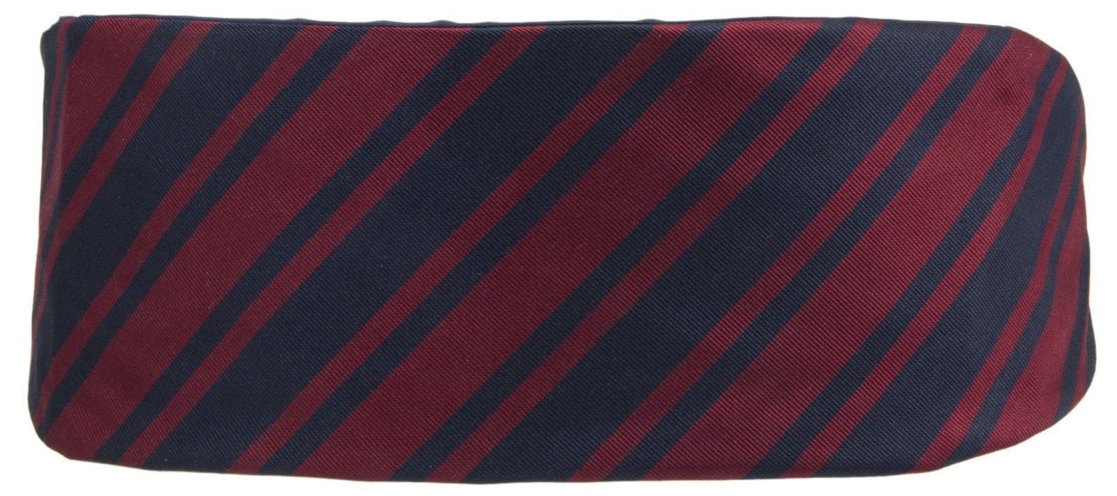 The Regimental Shop Men's Red/Blue, Maroon/Blue Royal Engineers Silk Regital Cummerbund