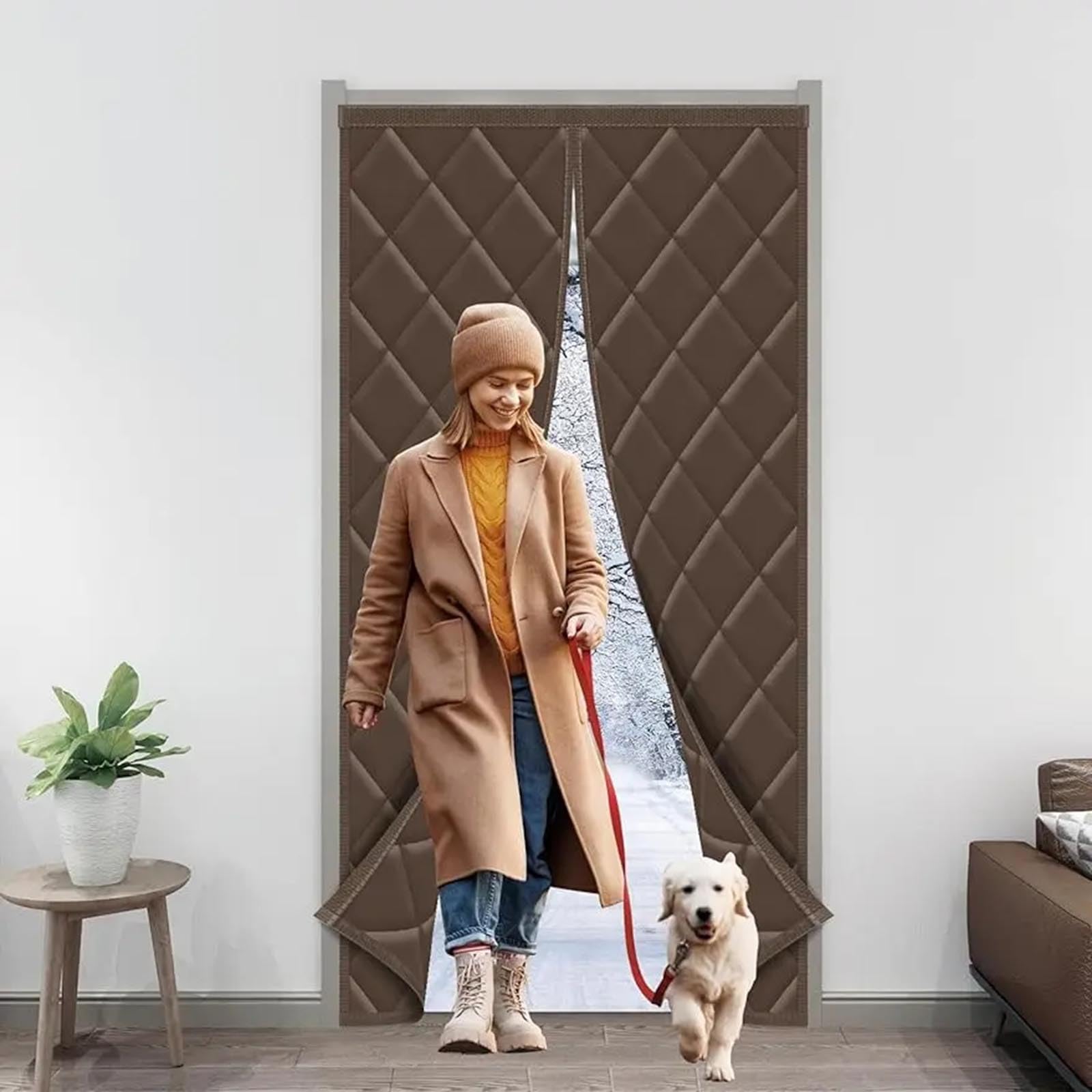 Amazon.com: SePkus Thicken Winter Warm Soundproof Door Curtain