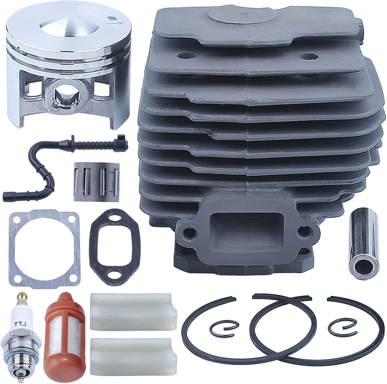 46mm Cylinder Piston Kit Fit for 028 Fuel Line Filter Cylinder Gasket Replacement Parts
