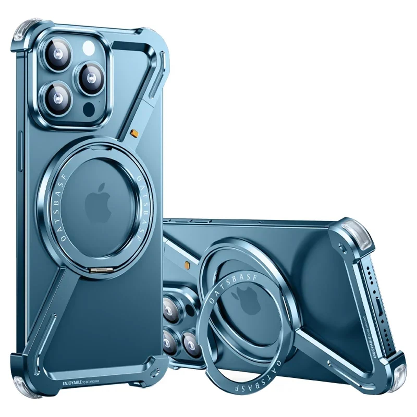 Coque iPhone 13 légère métal évite surchauffe avec support MagSafe - 8