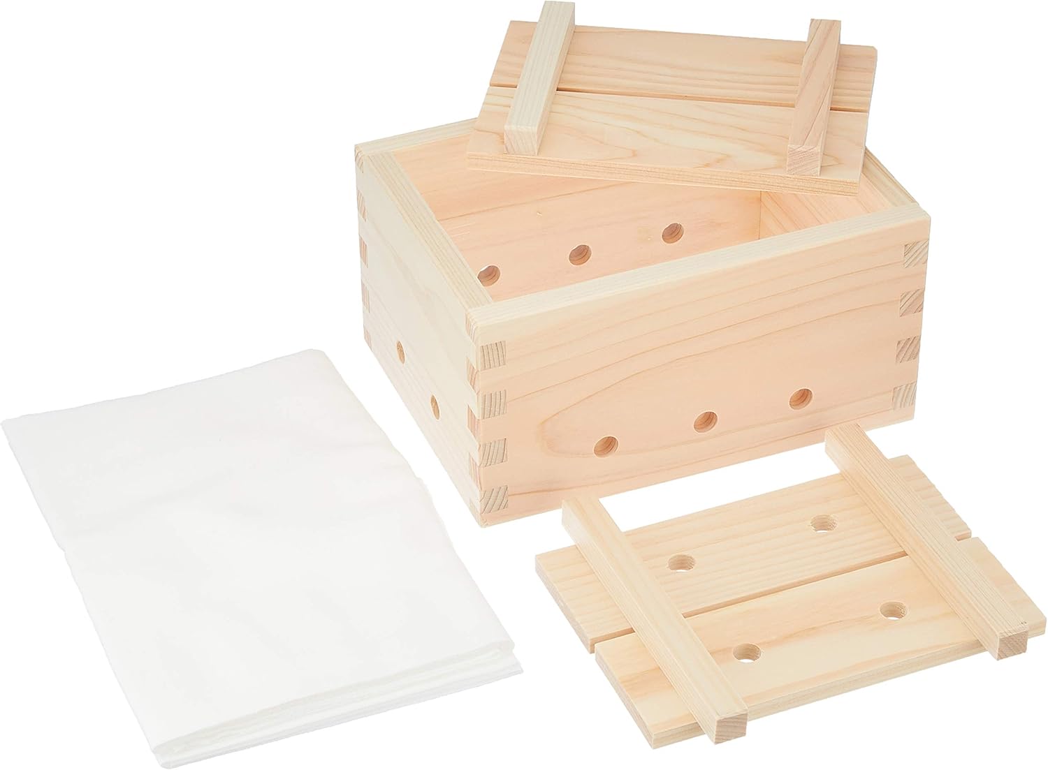 Yamako Tofu Maker, No Bend, Approx. 6.7 x 4.8 x 3.9 inches (17 x 12.3 x 10 cm)