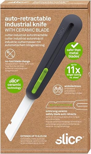 Miniatura 6 de Slice 10560 Herramienta de espuma aislante extra larga de 3 pulgadas, diseñada para corte de espuma, amigable con los dedos, hoja de cerámica, se