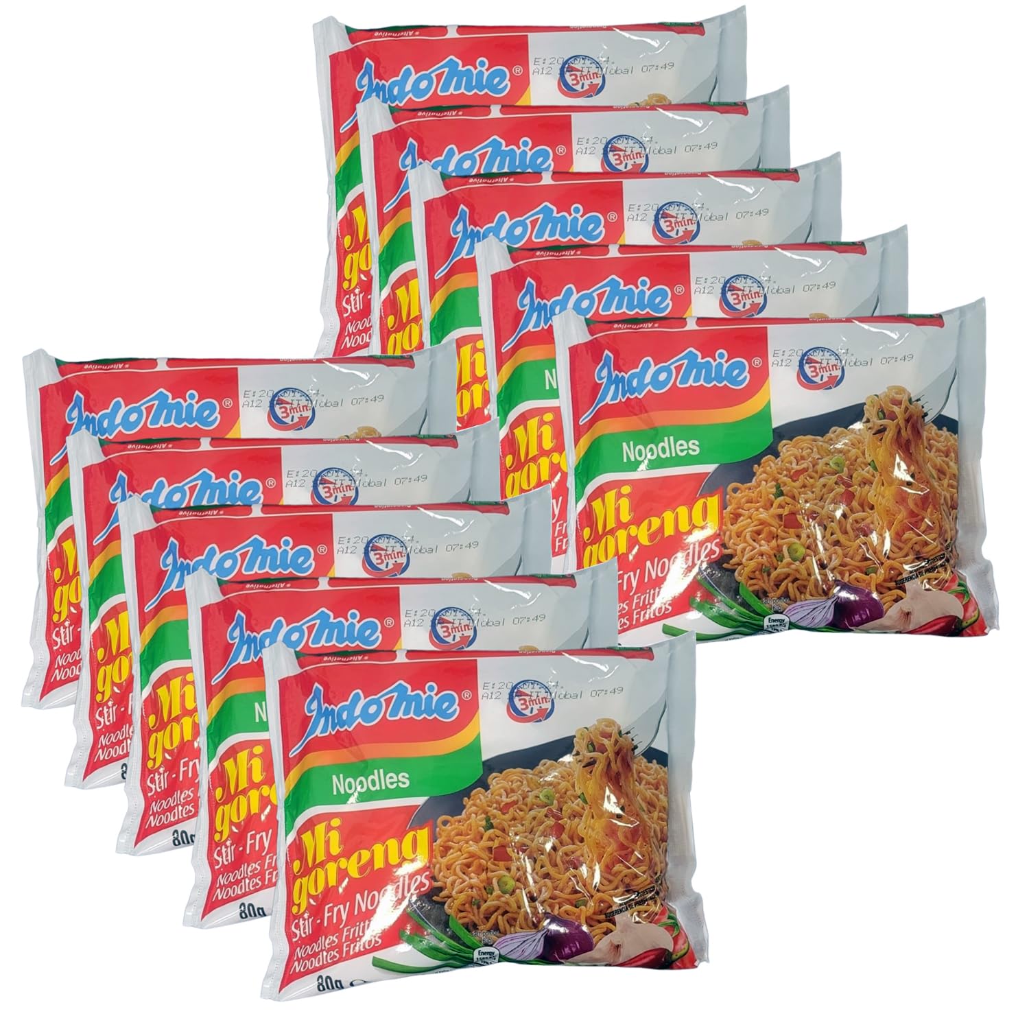 Indomie Mi Goreng - Empaque 80gr x10 unidades