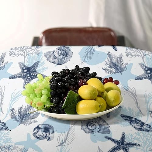 Miniatura 1410 de Mantel floral hippie, diseño retro de los años 70, naranja, rosa, azul, floral, bohemio, estampado estético de margaritas, para fiesta, picnic