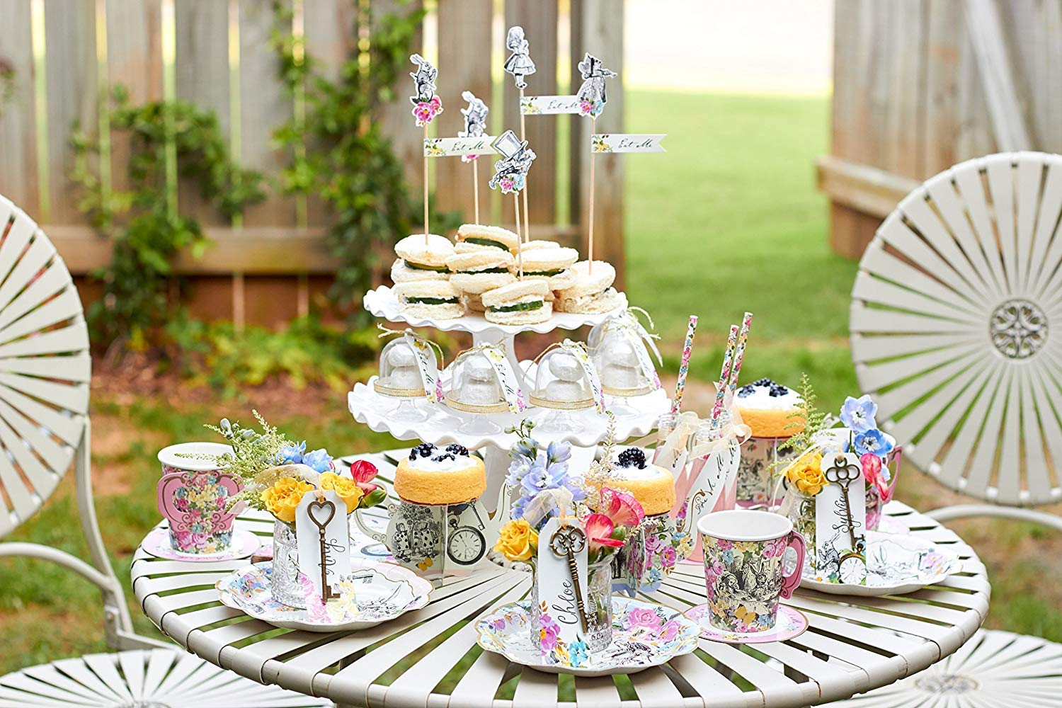 Buy Talking Tables Truly Alice Alice in Wonderland Mad Hatter Party Cup