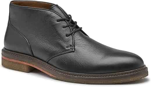Amazon.com | Johnston & Murphy Calder Chukka Boot Black