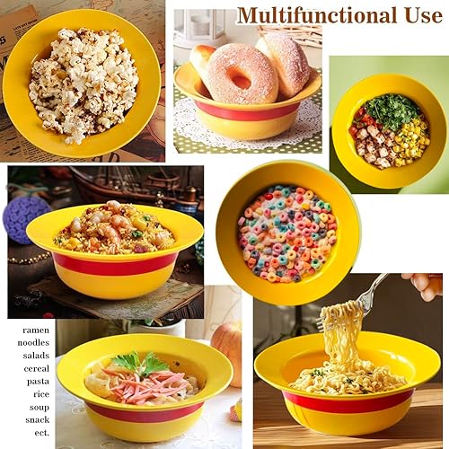 Miniatura 6 de shiningsoul Ceramic Anime Style Straw Hat Ramen Bowl Set, Hammered Stainless Steel Fork & Spoon, Good ideal Gift Anime Merchandise for OP