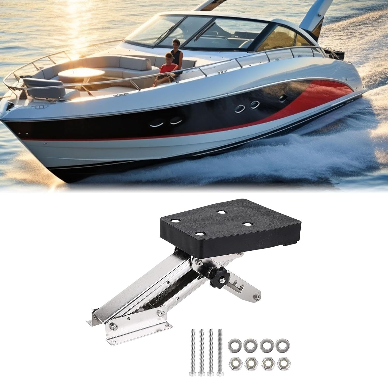 Boat Outboard Motor Bracket Outboard Motor Bracket Heavy Duty Marine Engine Bracket