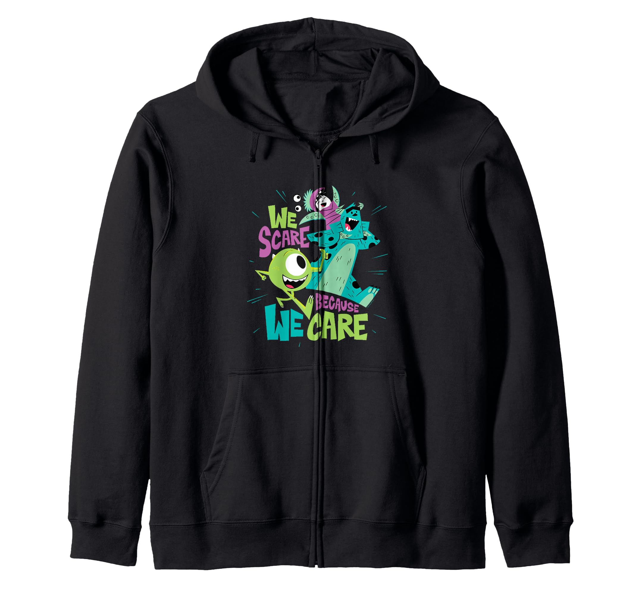 Sweat Pixar Monstres Cie à fermeture éclair veste capuche durable - 2