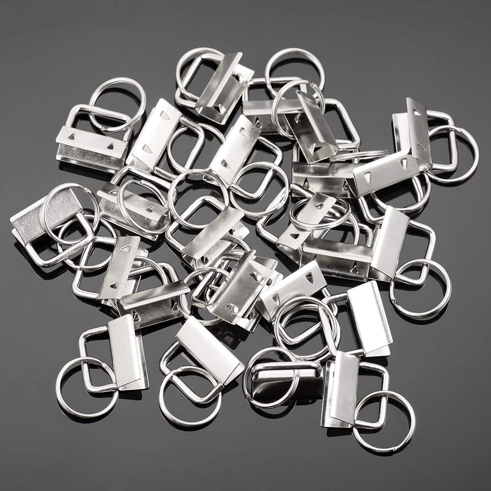 Amazon | SPEEDWOX ワニ口 ハンドメイド 留め具 シルバー 約26.6mm幅