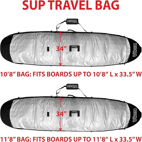 Miniatura 2 de SUP - Bolsa de viaje aislada con aislamiento de espuma de calidad de viaje acolchada para paddleboard