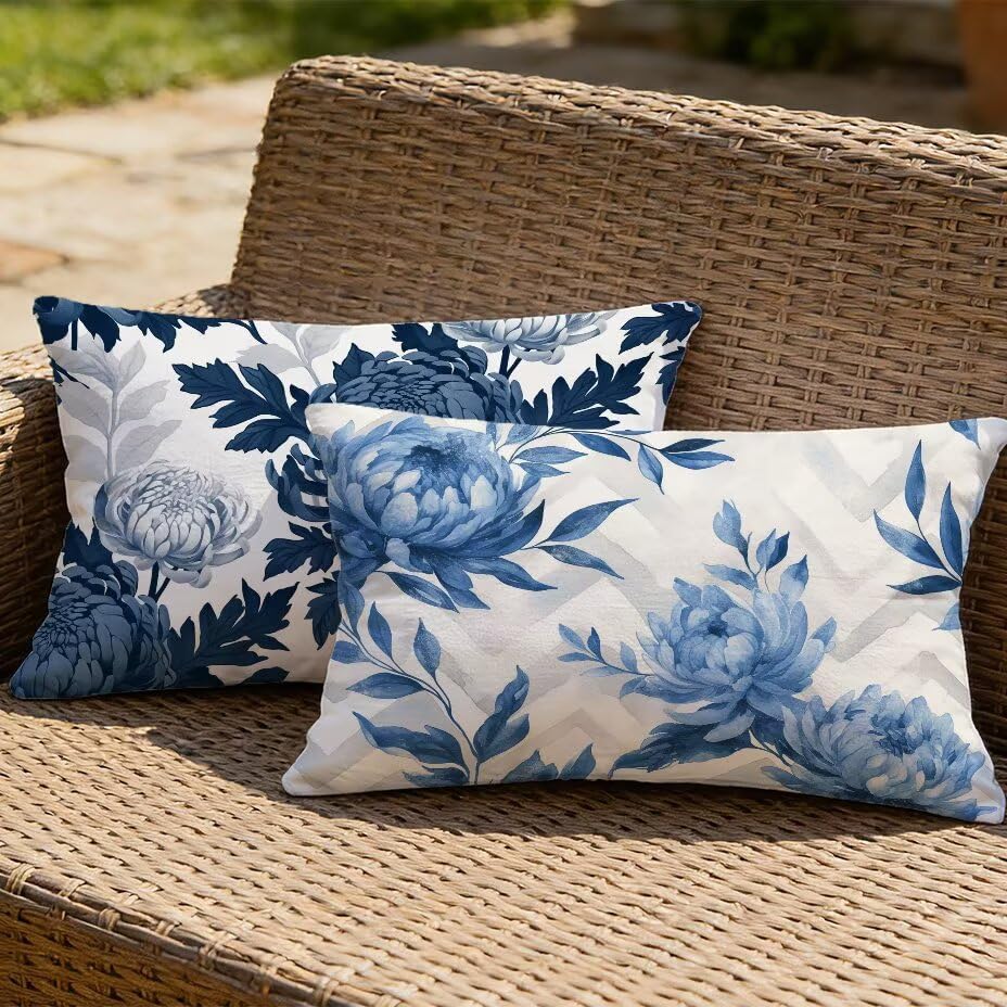 Housse de Coussin Extérieur Imperméable contre l'Humidité du Jardin