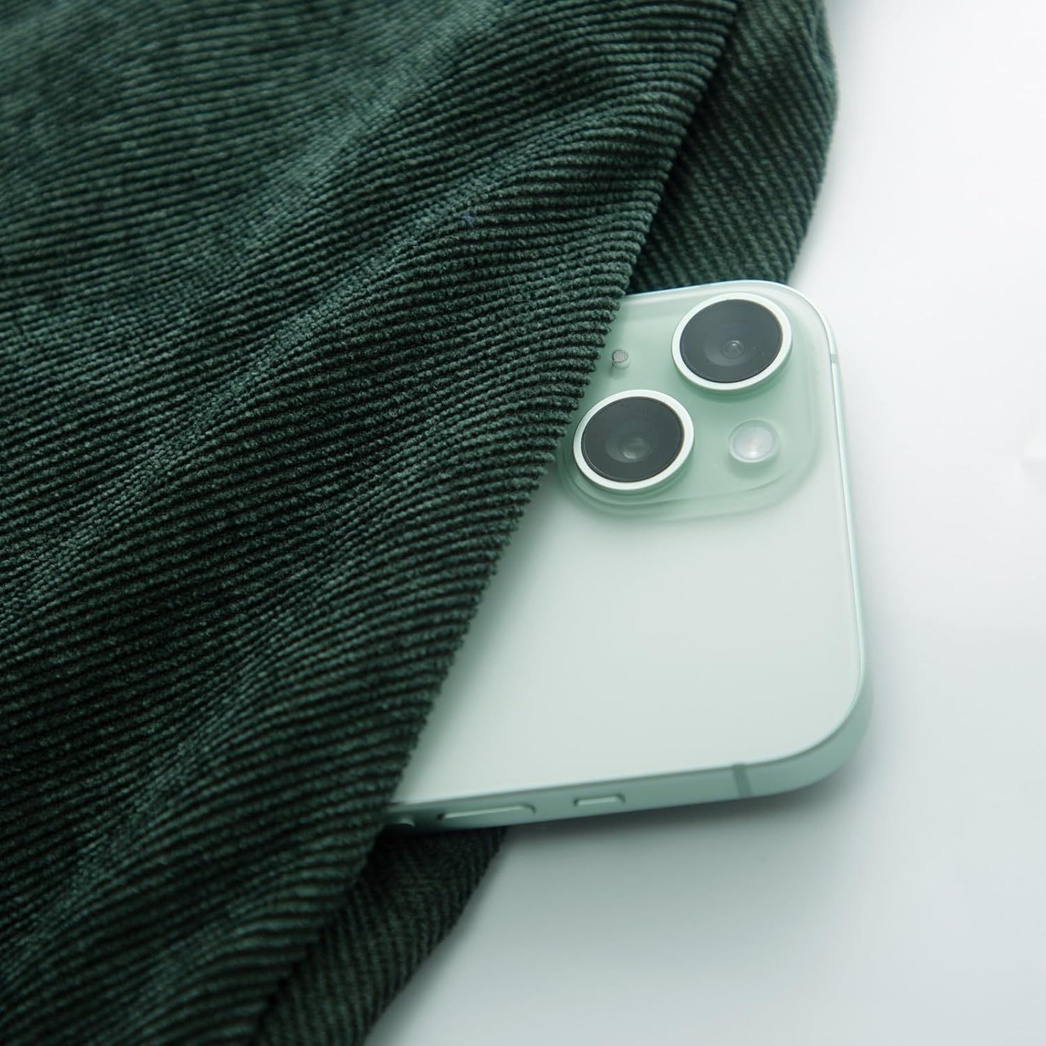 Belle Poque Women's Knee Length Corduroy Skirt Vintage Stretch High Waist A-Line Midi Skirt with Pockets & Belts - Image 5