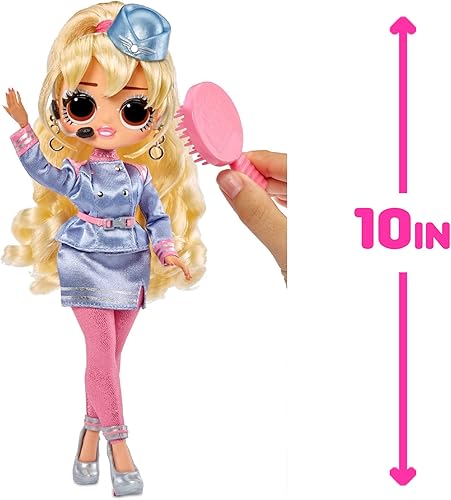 Miniatura 3 de LOL Surprise OMG World Travel Fly Gurl - Muñeca de moda con 15 sorpresas que incluyen atuendo de moda accesorios de viaje y juego reutilizable gran