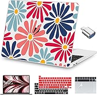 Vista 31 de Teryeefi para MacBook Pro Funda de 13 pulgadas 2022 2021 2020-2016 A2338 M2/M1 A2251 A2289 A2159 A1989 A1706, Funda rígida transparente para laptop