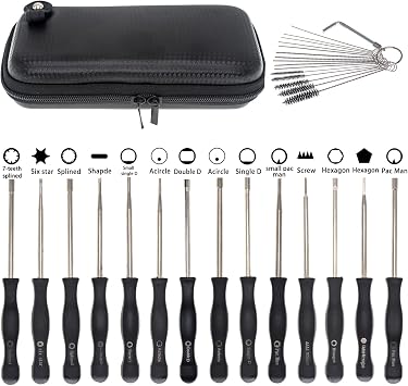 Amazon.com: GOOFOUND Carburetor Adjustment Tool kit, Pack-of-14 Small ...