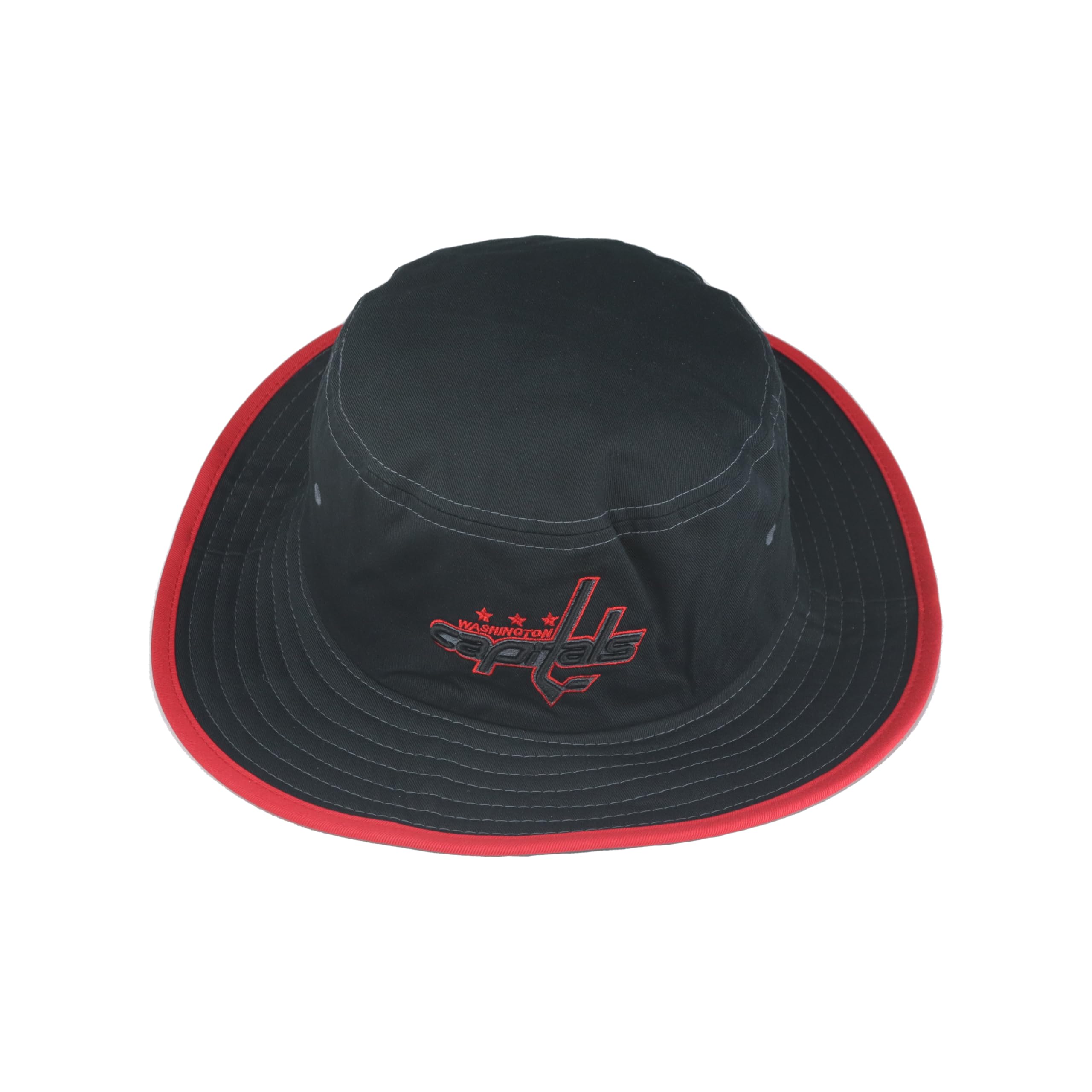 ZHATS Unisex's NHL Officially Licensed Bucket Hat Trainer Black Element, XL