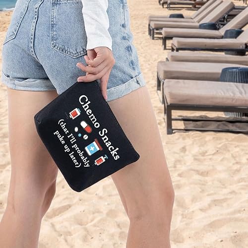 Miniatura 7 de G2TUP Divertidos bocadillos de quimioterapia bolsa de quimioterapia paquete de cuidado de quimioterapia para mujeres guerreras (