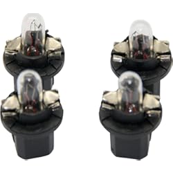 Luces Tablero Fiat Punto LED-Mafia® Iluminación halógena para velocímetro – Bombilla para cabina velocímetro blanco cálido (Vectra A (4X))