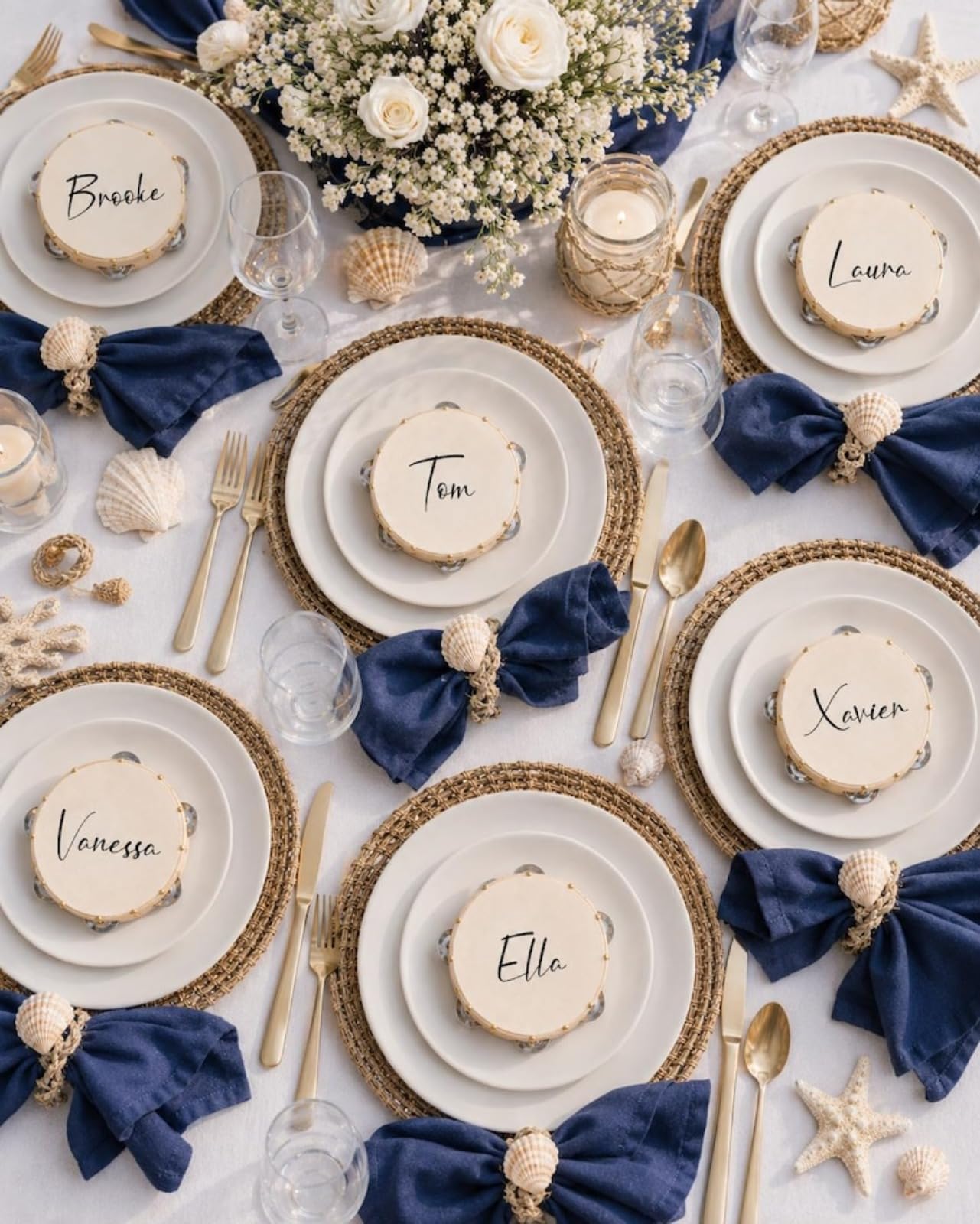 Panderetas de boda personalizadas con nombre y logotipo, mini panderetas para boda, piel de oveja para niños y adultos, tarjetas de lugar de boda, pandereta para iglesia, recuerdos de boda para